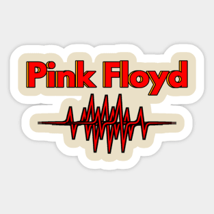 Pinkk graph Sticker